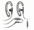 UHS 307, UHS 307 Altec Lansing UHS307 inEar Earclips w/ Microphone, Altec Lansing,  77826-01, Altec Lansing Headsets, Altec Lansing Earbuds, iPhone Earbuds, iPhone Headphones
