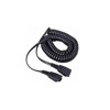 Jabra QD to QD Coiled Extension Cord, 2M