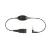 Jabra Alcatel QD to 3.5MM Adapter w/Mute Switch