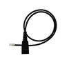 Jabra QD to RJ9 Cord for Polycom/Avaya