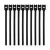 C2G 8in Screw-mountable Hook-and-Loop Cable Tie Multipack (10 pack)