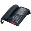 Bittel 48B+S 10B Black Single Line Hospitality Phone w/ 10 Guest Service Buttons and Speakerphone