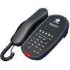 58B5S B | Black Single Line Hospitality Phone w/ 5 Guest Service Buttons and Speakerphone | Bittel | 58B5S B, 58 Series Telephones, Hospitality Phone, Guest Room Phone, Hotel Phone, 58 Series