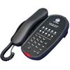 58B10S B | Black Single Line Hospitality Phone w/ 10 Guest Service Buttons and Speakerphone | Bittel | 58B10S B, 58 Series Telephones, Hospitality Phone, Guest Room Phone, Hotel Phone, 58 Series