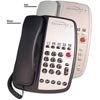 Telematrix 3002MWD A 2-Line Hospitality Speakerphone with 10 Guest Service Buttons - Ash