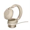 Jabra Evolve 2 85 Wireless Headset Link 380c UC Stereo Stand - Beige