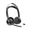 HP Poly Voyager Focus 2, With Charging Stand, Teams, USB-A
