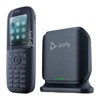 HP Poly Rove 30 + B2 Single/Dual Cell DECT Base Station Kit - NA, Black