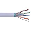 Liberty 250' White Category 6A F/UTP EN Series 23 AWG 4 Pair Shielded Cable Reel
