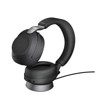 Jabra Evolve2 85 Wireless Headset Link 380c UC Stereo Stand - Black