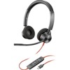 Hp Poly Headsets Poly Blackwire 3320 Stereo Microsoft Teams Certified USB-C Headset + USB-C/A Adapter