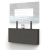 Heckler Design AV Credenza 6U - Black Grey