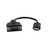 C2G 8in HDMI to DVI Adapter Converter Dongle - M/F Black