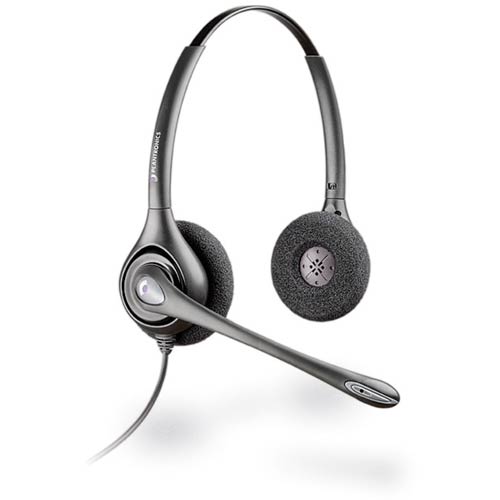 H261N | Supra Plus Binaural Noise-Canceling Headset | Plantronics | 64339-01, 64339-02