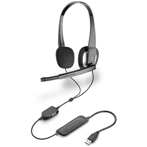 AUDIO 500USB | .Audio 500USB Stereo USB Computer Headset W/ Inline Volume And a Adjustable Noise Canceling Mic | Plantronics | .AUDIO, 500USB, audio500USB, 71015-01, 71015-03, audio500, 76810-01, Audio_625_USB