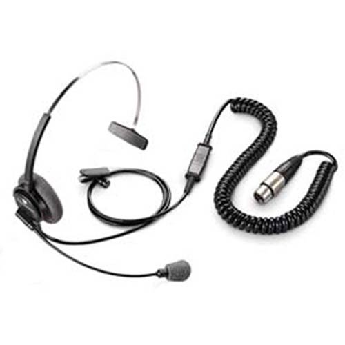 91008-02 | Plantronics Plantronics Supra Monaural Noise-Canceling Headband Intercom Headsets - RTS NC4MX | Plantronics | RTS Headset, NC4MX Headset