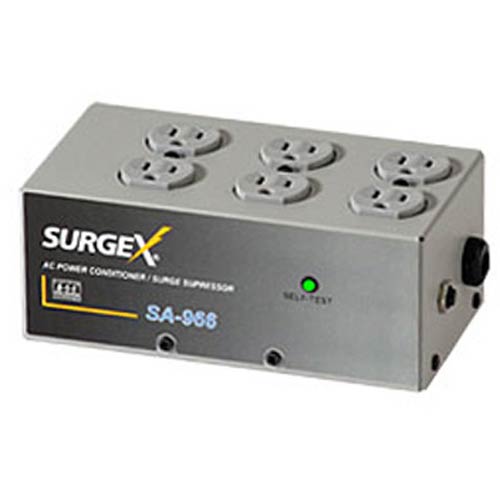 SA966 | 6 Outlet 8 Amp Surge Protector and Power Conditioner | SurgeX | SA966, UPS, Surge Protector, Universal Power Supply, Uninterruptible Power Supply