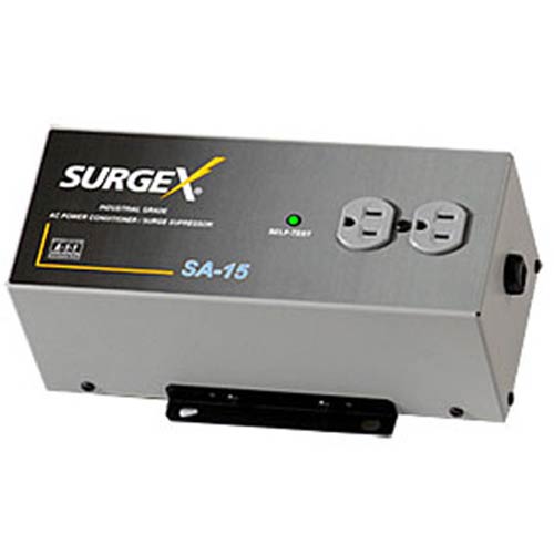 SA15 | 2 Outlet 15 Amp Surge Protector and Power Conditioner | SurgeX | SA15, UPS, Surge Protector, Universal Power Supply, Uninterruptible Power Supply