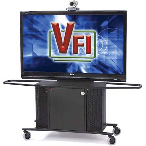 Package J | Metal Monitor Cart and Single Monitor Mount for 58
