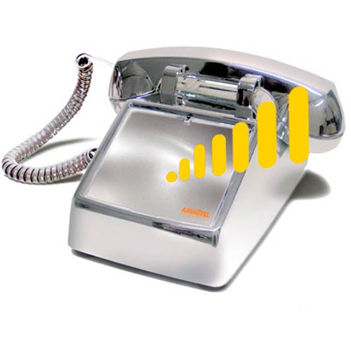 5500 CP-AD | All-Chrome Auto-Dial Desktop Telephone | Asimitel | Auto-Dial Chrome Phone (desk)
