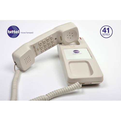 T5M-1C | Single Line Trimline Telephone with Membrane Keypad - Cream | Bittel | 41t, 41-t, 41 series, trimline, t5-m, Trimline 1 - 5 Series