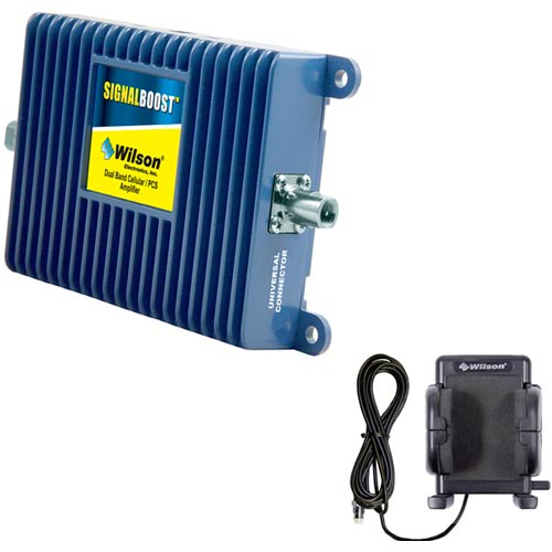 811215 | SignalBoost Dual Band Amplifier Kit with Cradle | Wilson Electronics | signal boost, cell phone amplifier, mobile phone amplifier, phone amplifier, amp, telephone amplifier, signalboost kit