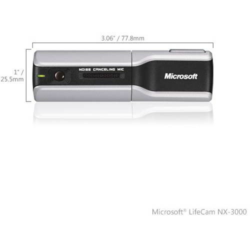LifeCam NX-3000 | Webcam for Notebook Computers | Microsoft | WTB-00001, life cam, web cam