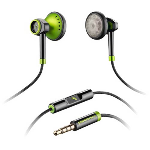 BackBeat 116 | Stereo Headphones with Mic - Glow Green | Plantronics | back beat, 84500-01