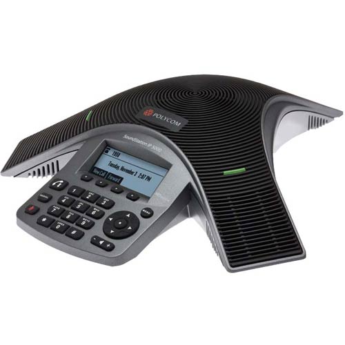 SoundStation IP 5000-AC | Conference IP Phone w/ AC Power Supply | Polycom | 2200-30900-001