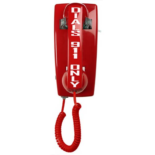 5501 ND-911 | Omnia No-Dial 911 (wall) | Asimitel | Asimitel 911 Telephones, 911 Wall Telephones