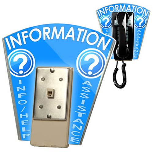 9010-IF | V-Shape Information PhoneWindow | Asimitel | 9010-IF, Asimitel, PhoneWindow, Information PhoneWindow