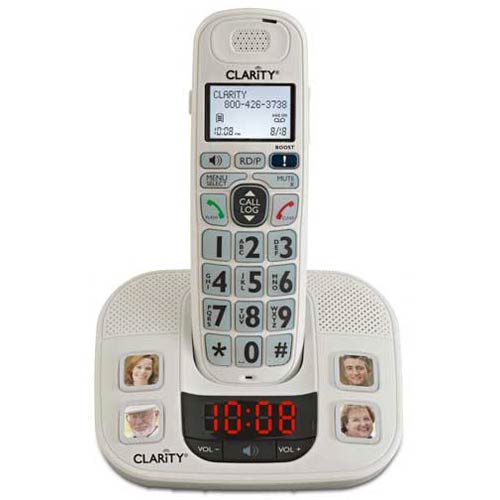 D724 | Amplified/Low Vision Cordless Speakerphone with Photo Dialing | Clarity | 53724