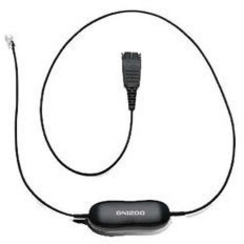 Jabra GN1200 - GN Netcom - Direct Connect SmartCord - gn-88011-99, 01-0395, quick disconnect cable