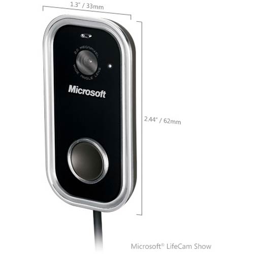LifeCam Show | Mobile HD Webcam | Microsoft | life cam, web cam, RLA-00001