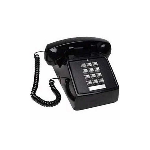 ITT-250000-VBA-20M | ITT-250000-VBA-20M  2500 Desk Phone Black | Cortelco | Black  2500 Desk Phone | 2500, desk phone, ITT-250000-VBA-20M