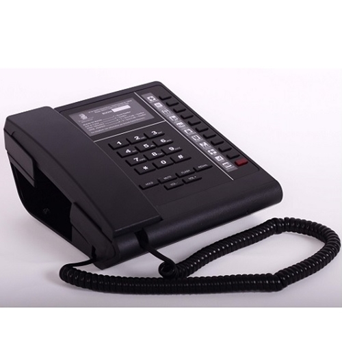 UNOA-10BALLP-CURVE | UNOA-10BALLP-CURVE UNO Voice 10 Button LLP Curve Handset | Bittel | Hotel and Hospitality UNO Voice 10 Button LLP Curve Handset in Black |  Phone, UNO Voice