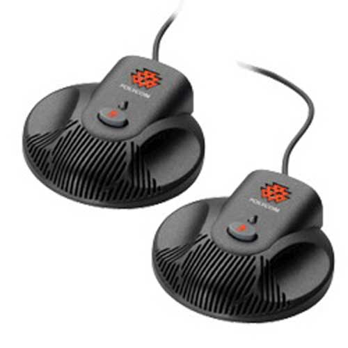 2200-07840-001 |  SoundStation2W EX Mic Pods | Polycom | Two Mic Pods for Soundstation 2W EX
