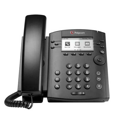 2200-46161-025  | VVX310 PoE Desktop Phone | Polycom | Desk Phone with HD Voice