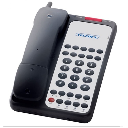 OPL953391 - Teledex Opal DCT1910 Cordless Hotel Phone - Black