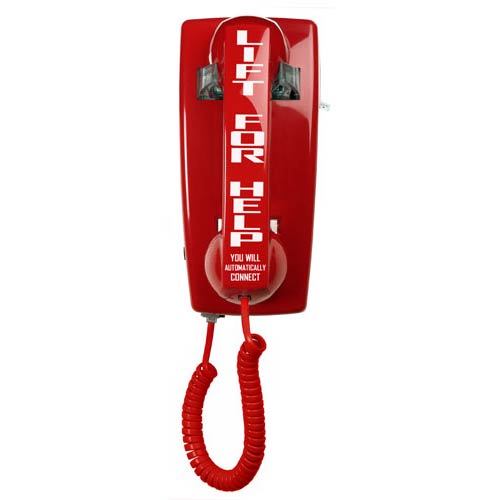 5501 ND-EL | Omnia No-Dial Elevator/Help Phone | Asimitel | Asimitel Telephones, Elevator Telephones, Help Telephones