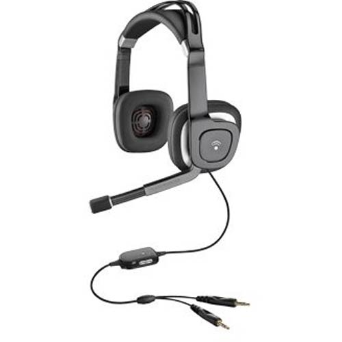 Audio 750 USB | Premium Multimedia Headset W/ Digital Sound Processing, Streamlined Comfort And Control, And a Adjustable Noise Canceling Mic | Plantronics | Audio 750, Multimedia Headset, USB, 71008-01, 76812-01