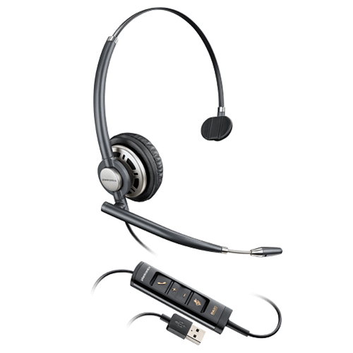 HW715 - Plantronics Encore Pro HW715 USB NC Mono Headset - HeadsetExperts.com