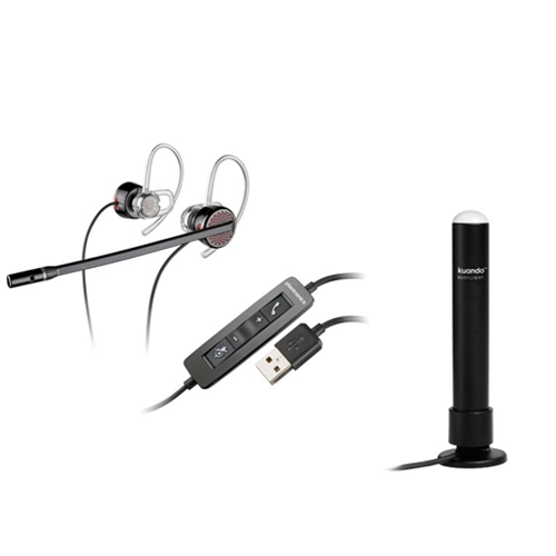 Blackwire C435-M and Busylight Alpha Bundle