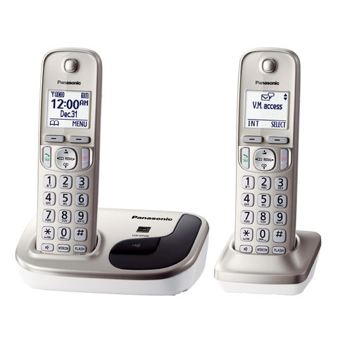 PAN-KX-TGD212N | Panasonic Dect 6.0 2 Handset Telephone | Office Telephones & Handsets
