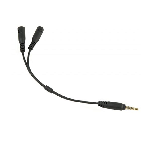 TS to TRRS Mic Adapter