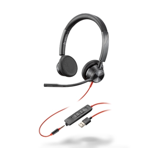 Poly Blackwire 3325 USB-A Microsoft Headset