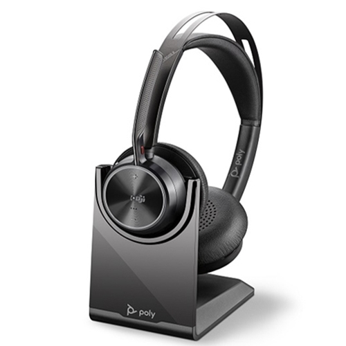 Poly Voyager Focus 2 UC USB-A with Stand