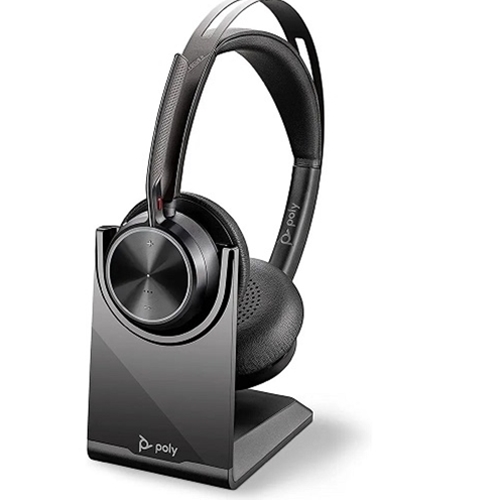 Poly Voyager Focus 2 Teams USB-A with Stand
