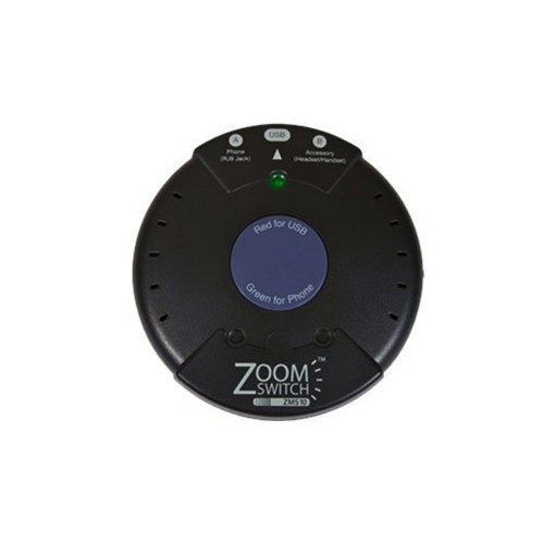 ZoomSwitch USB Stereo Headset Switch w/Cisco and Hic