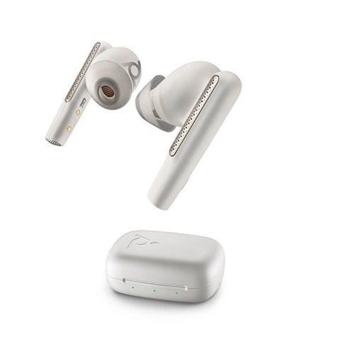 HP Poly Voyager Free 60, Teams, USB-C, White Sand